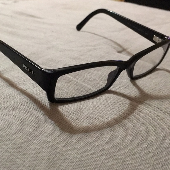 prada rectangular eyeglasses